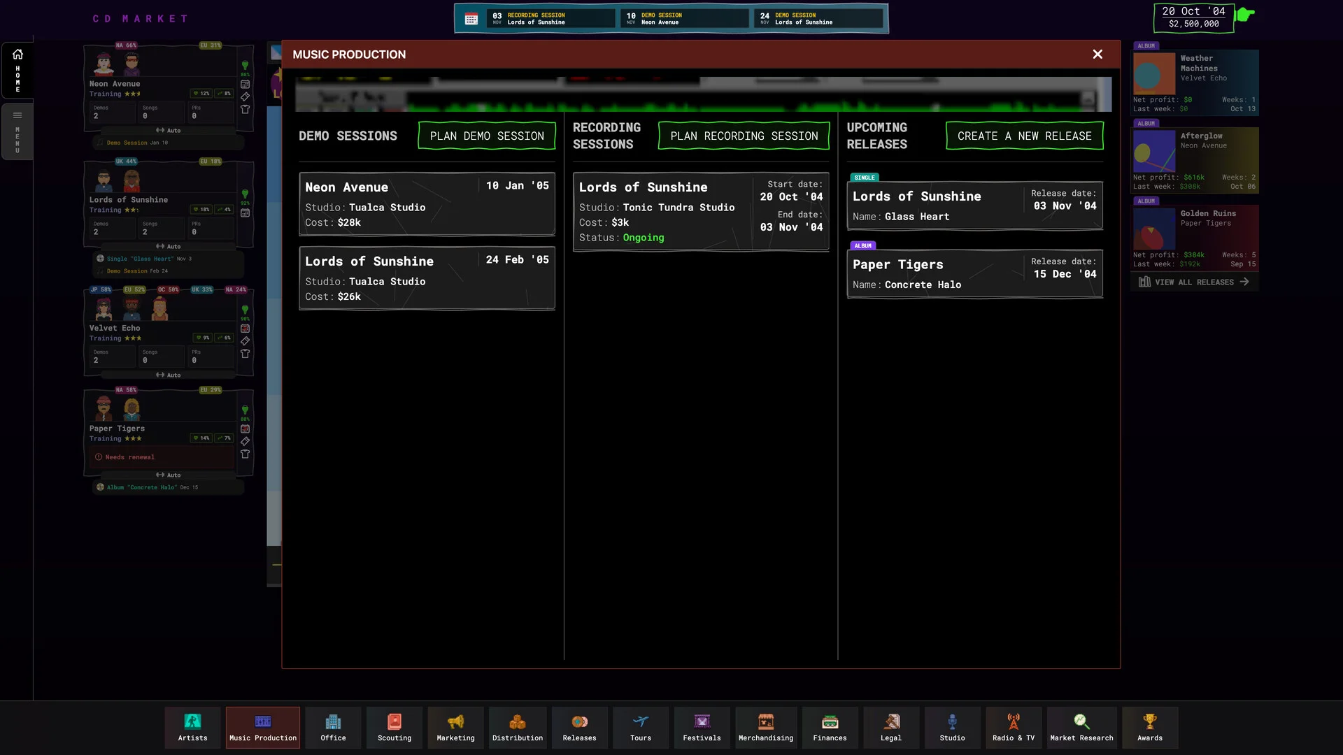 CD Market - Music Label Sim screenshot 6