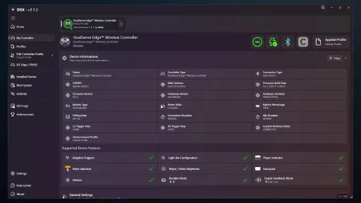 DSX screenshot 3
