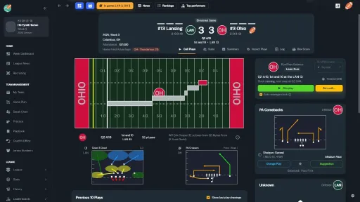 Football Coach: College Dynasty screenshot 1