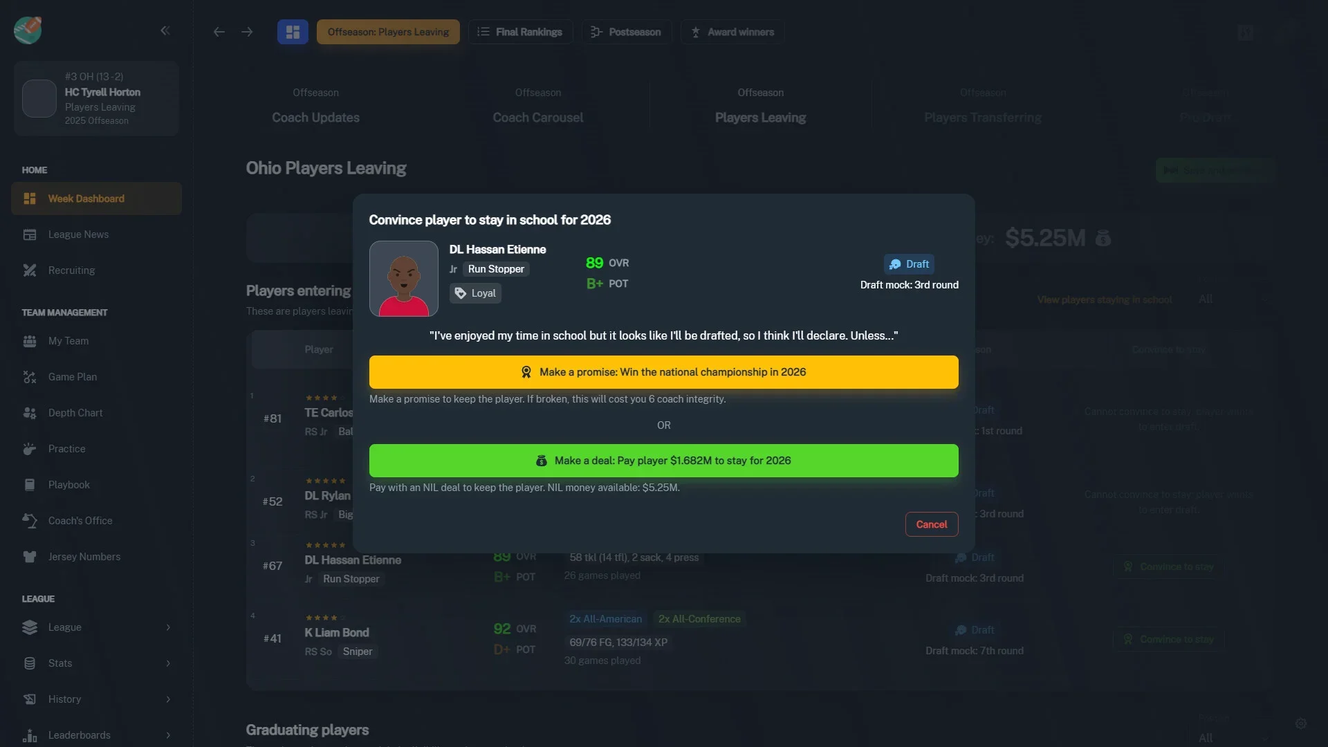 Football Coach: College Dynasty screenshot 12