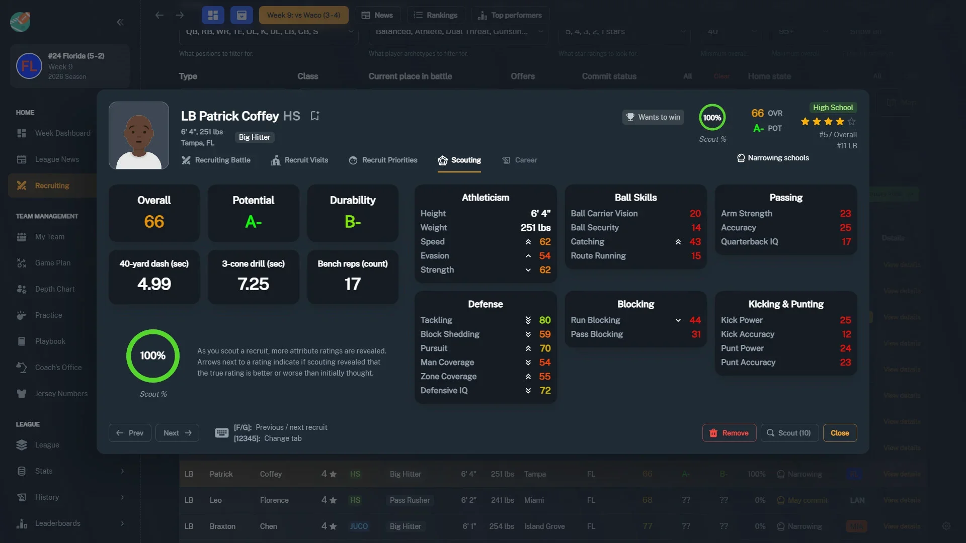 Football Coach: College Dynasty screenshot 3