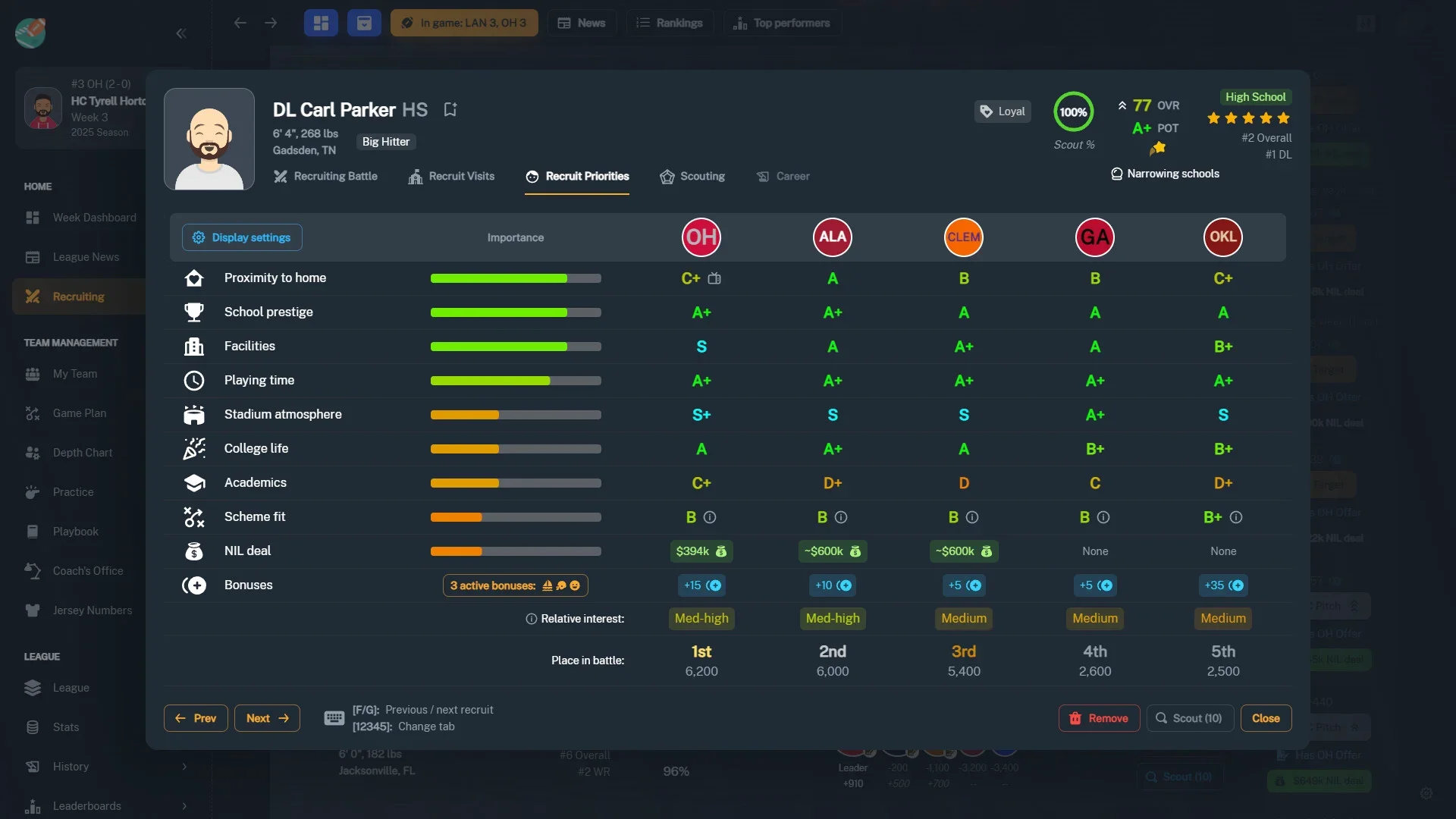 Football Coach: College Dynasty screenshot 7