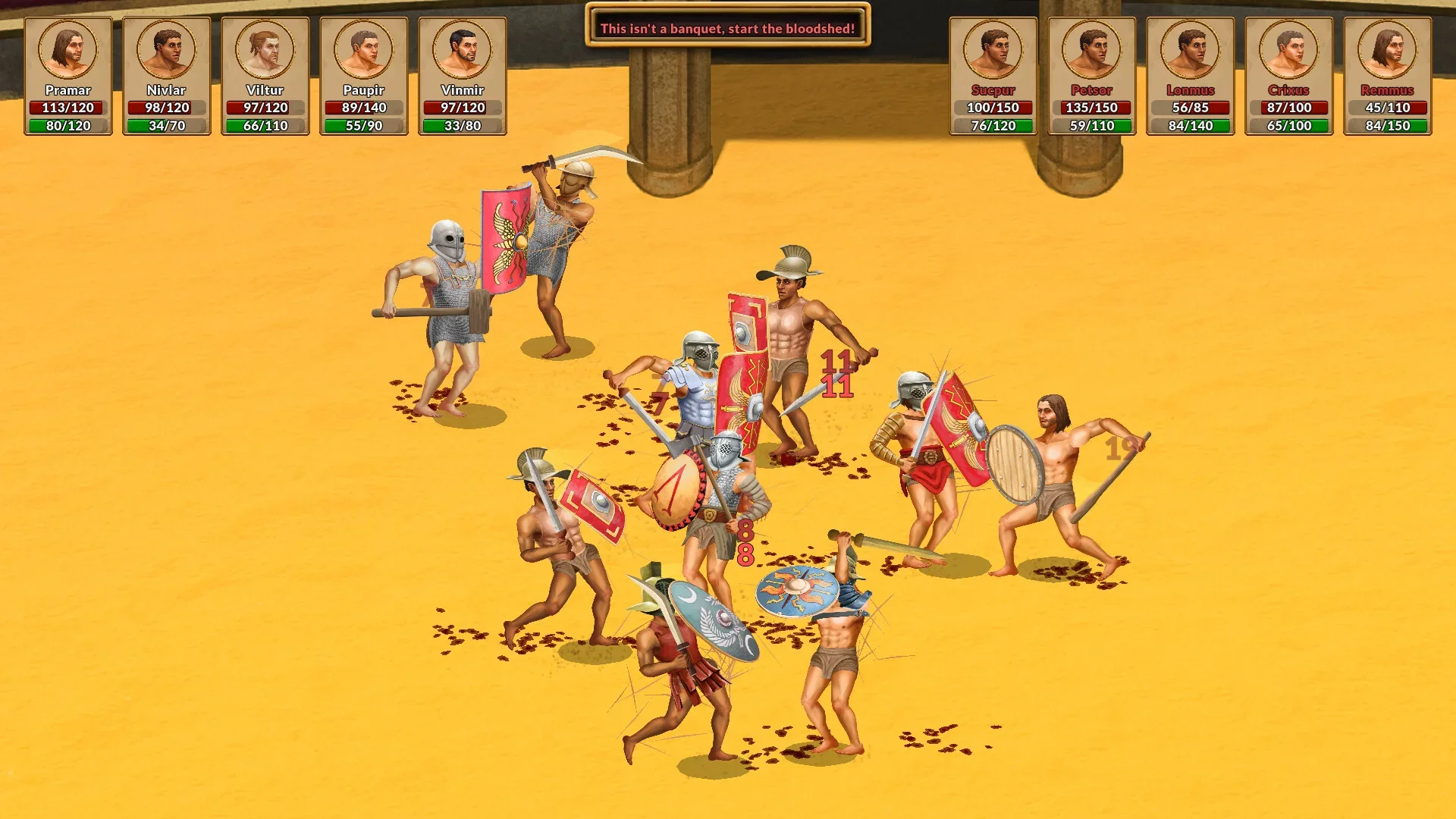 Gladiator Command screenshot 1