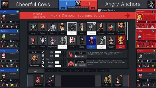 Teamfight Manager screenshot 2