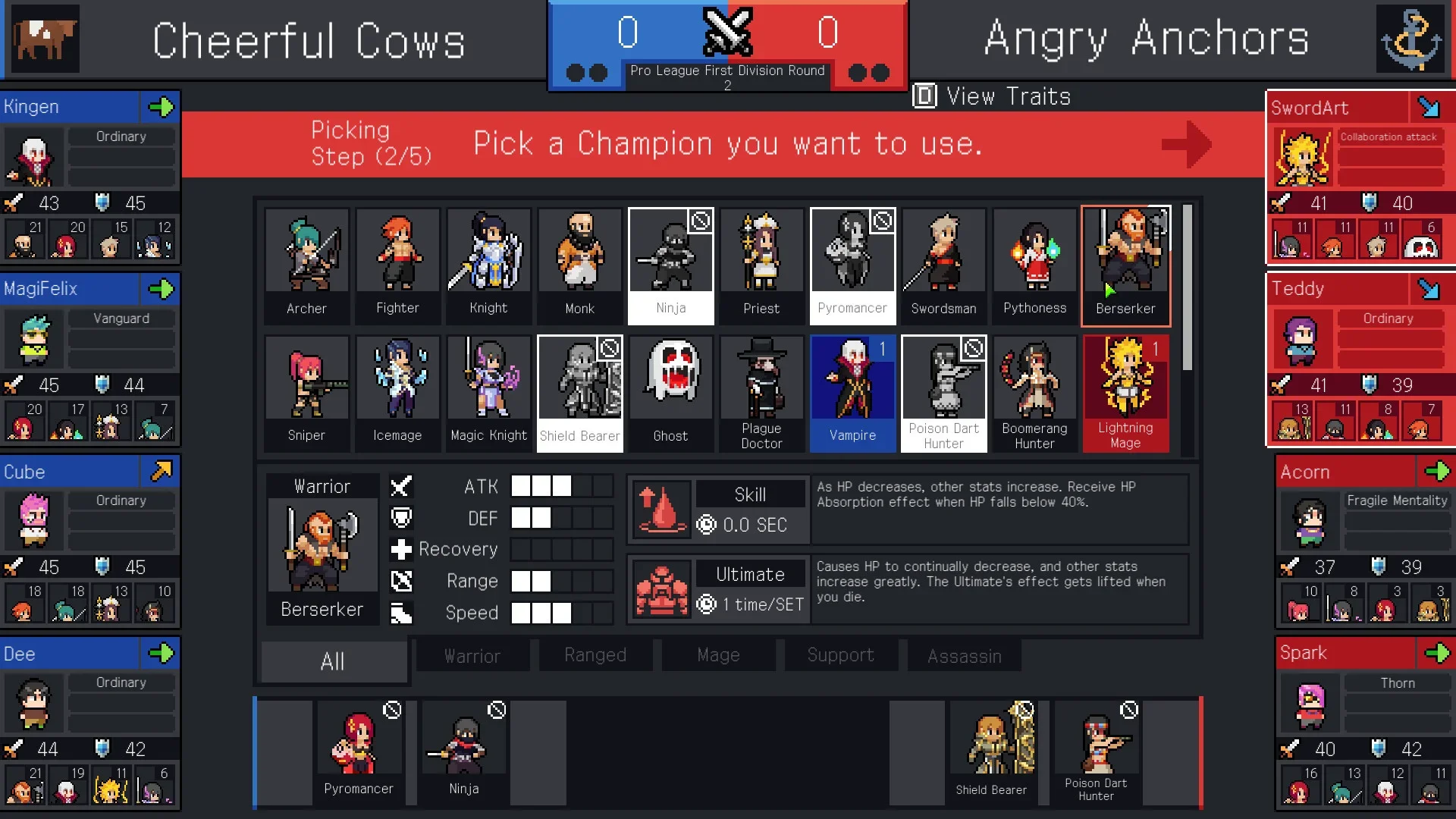 Teamfight Manager screenshot 2