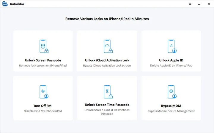 iToolab UnlockGo
