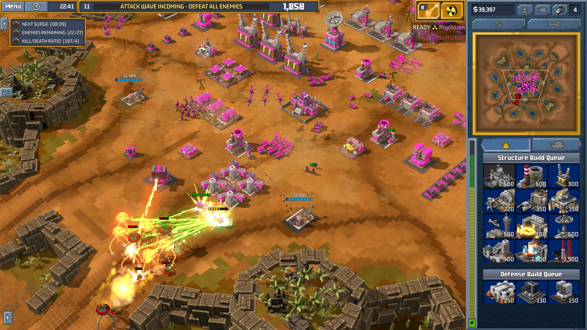 9-Bit Armies: A Bit Too Far screenshot 3