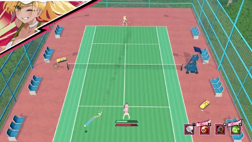 Academy Love Saga: Tennis Angels EX screenshot 1