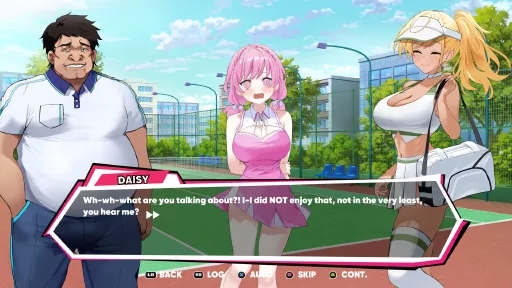Academy Love Saga: Tennis Angels EX screenshot 2