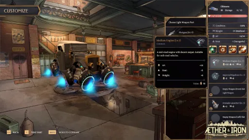 Aether & Iron screenshot 4