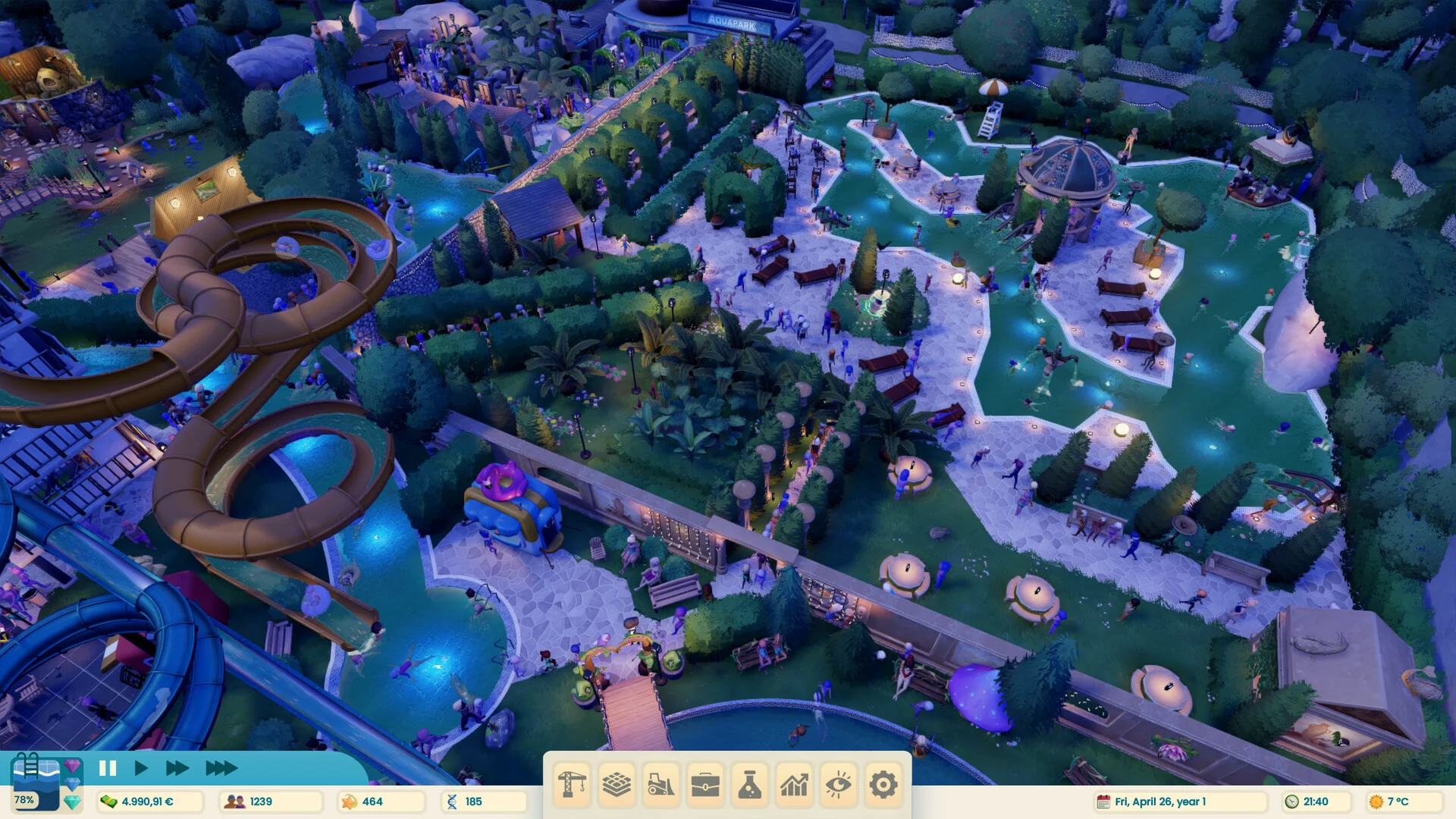 Aquapark Tycoon screenshot 7
