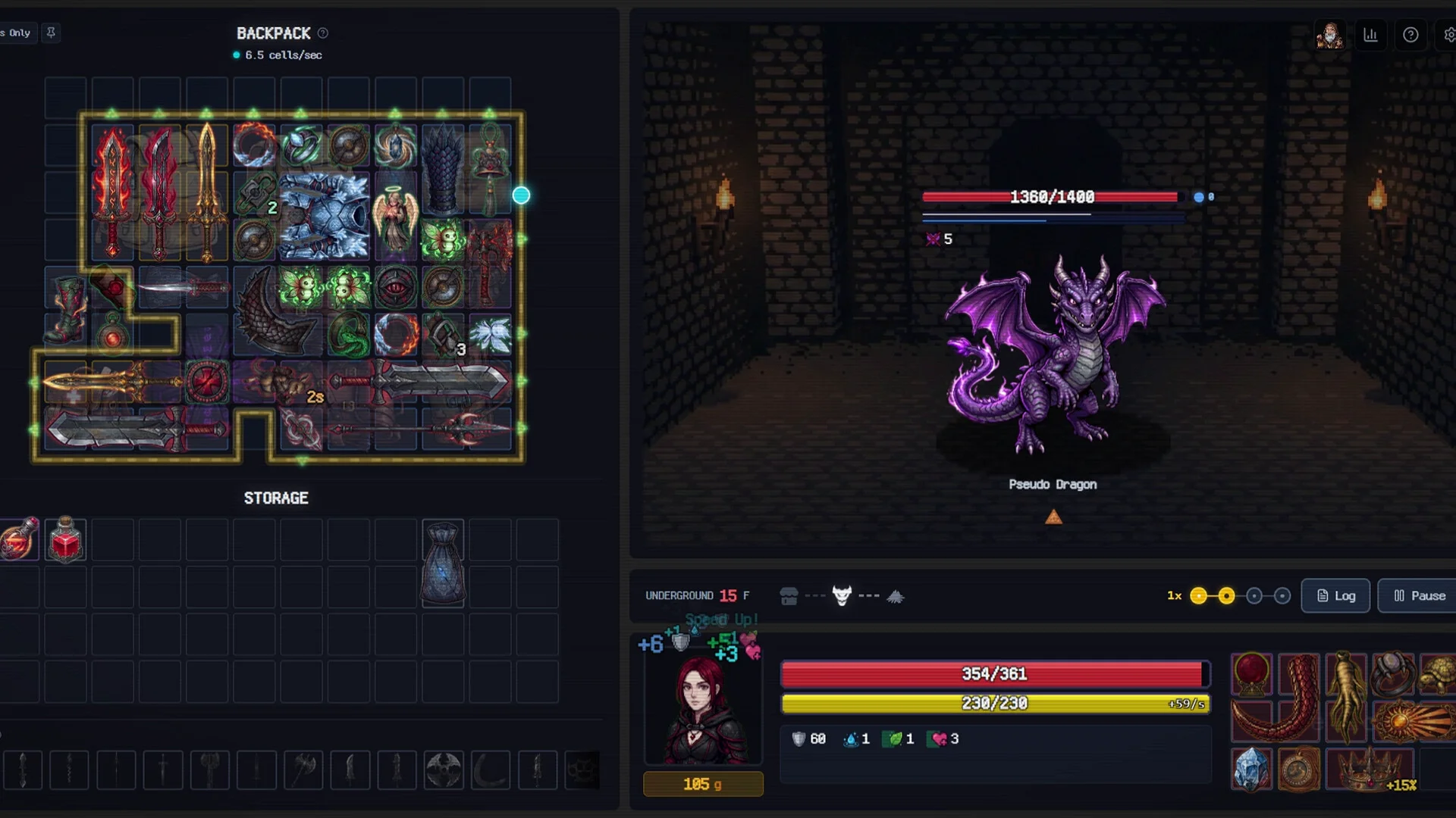Backpack Dungeon screenshot 1