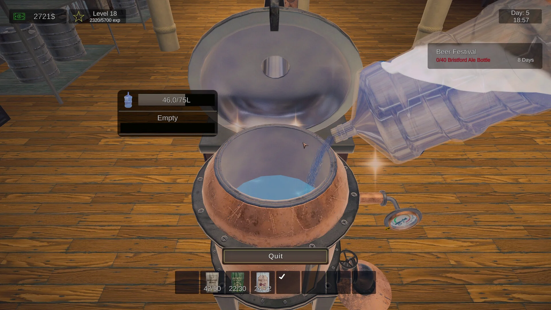Beer Manufacture Simulator screenshot 1