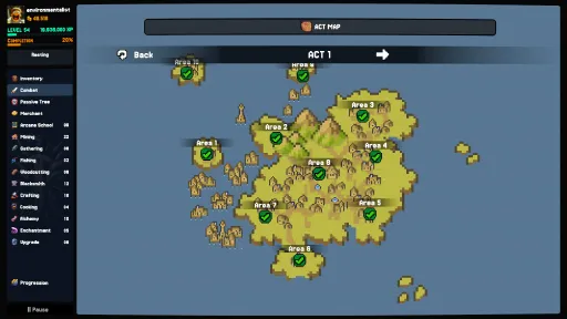 Between Adventures IDLE screenshot 3