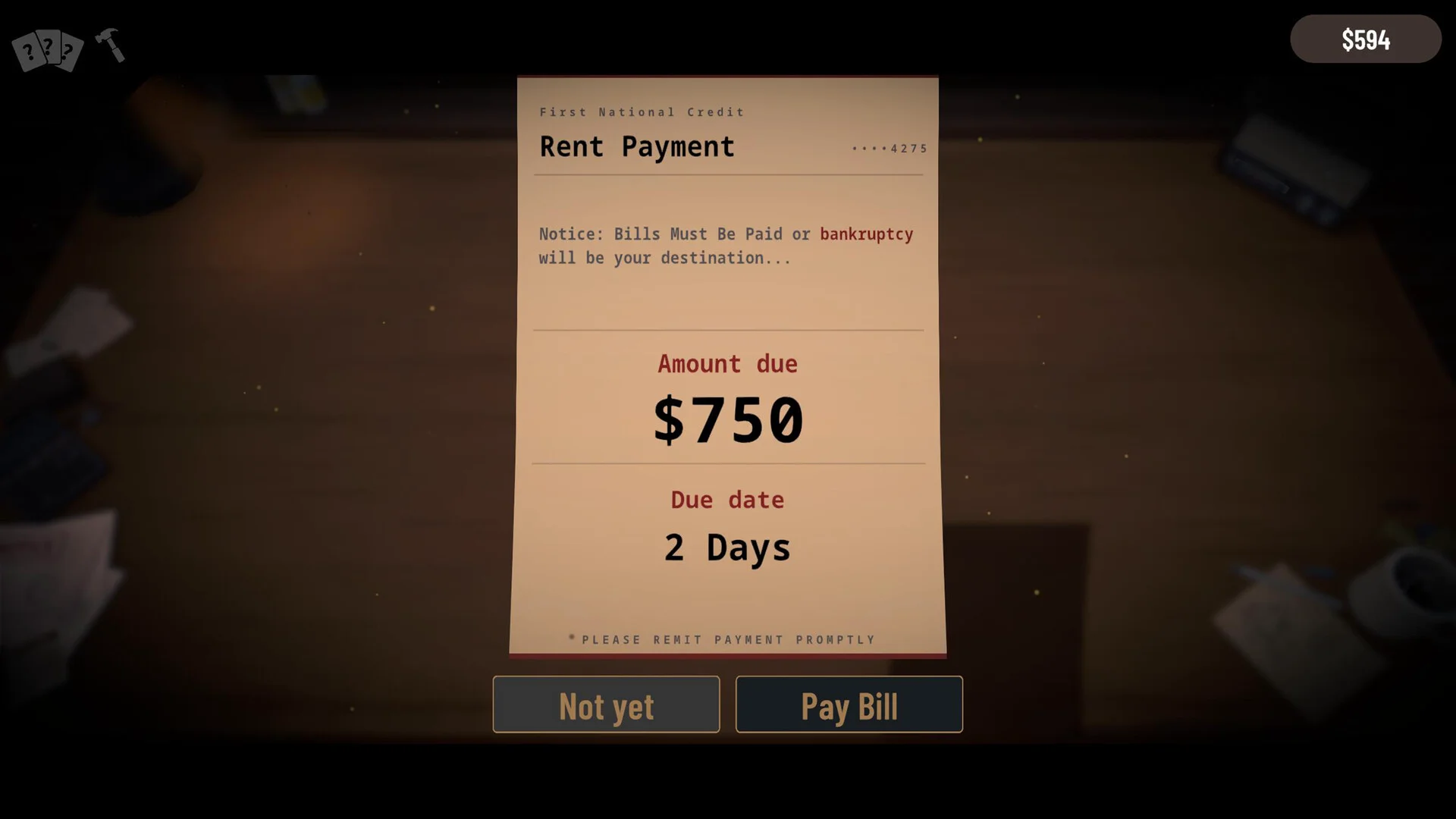 Bills Must Be Paid screenshot 2