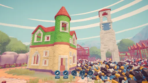 Brick by Brick: Tidy Up the Small Town! screenshot 1