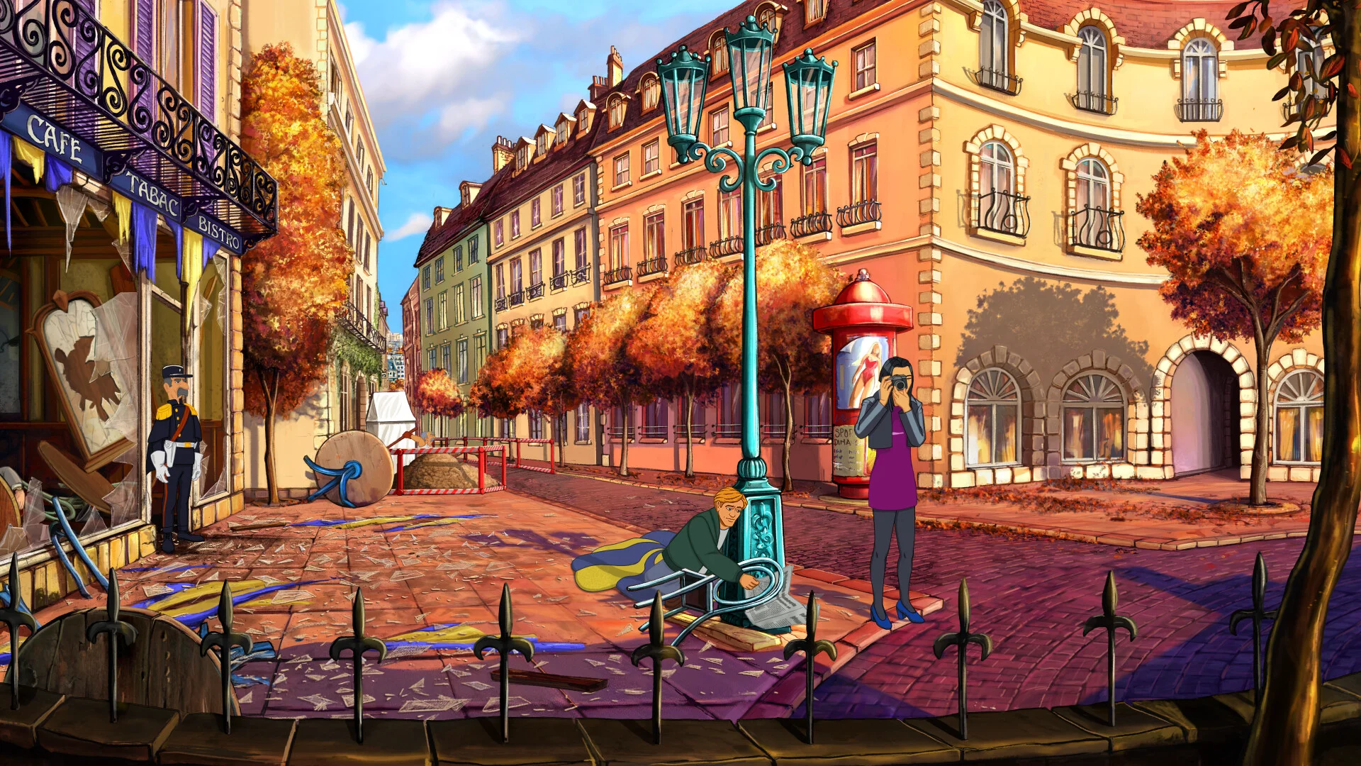 Broken Sword - Shadow of the Templars: Reforged screenshot 1