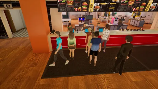Burger Shift: Team Rush screenshot 2