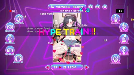 Clicker Complex: Vira’s Private Stream screenshot 6