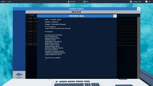Cloud Server Simulator screenshot 2