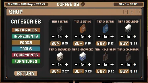 Coffie Simulator screenshot 10