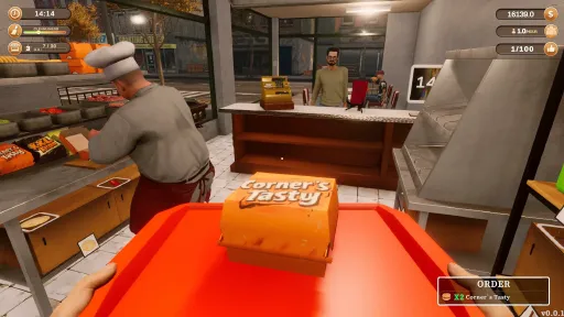 Corner Kitchen Fast Food Simulator screenshot 1