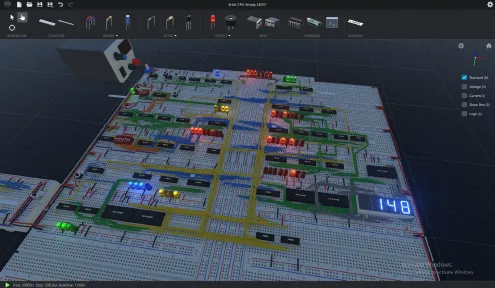 CRUMB Circuit Simulator screenshot 3
