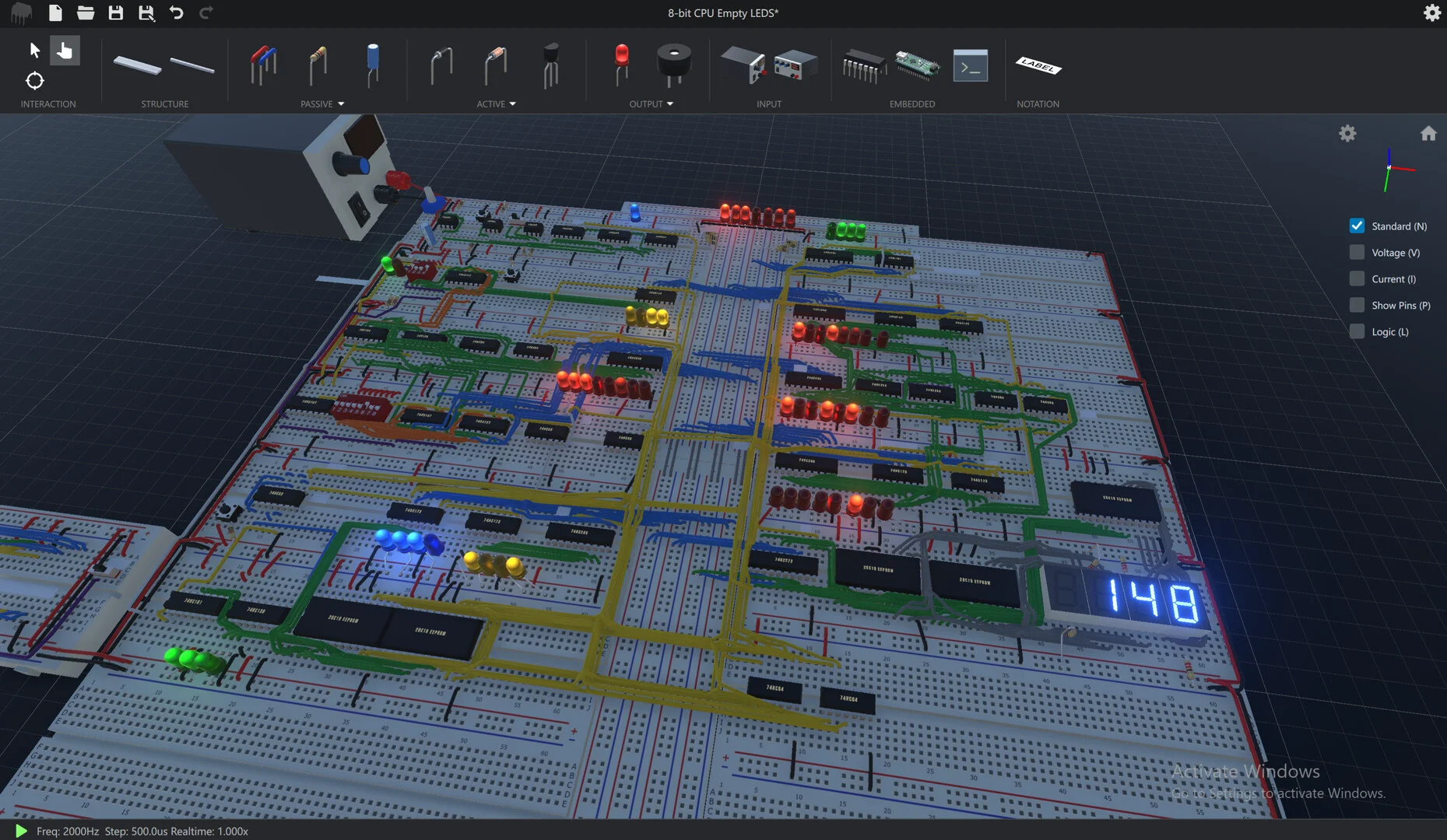 CRUMB Circuit Simulator screenshot 3