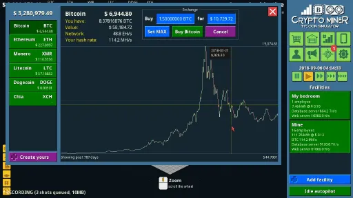 Crypto Miner Tycoon Simulator screenshot 3