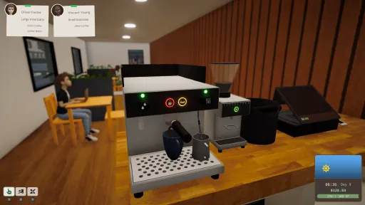 Cup and Counter: Coffee Shop Simulator screenshot 1