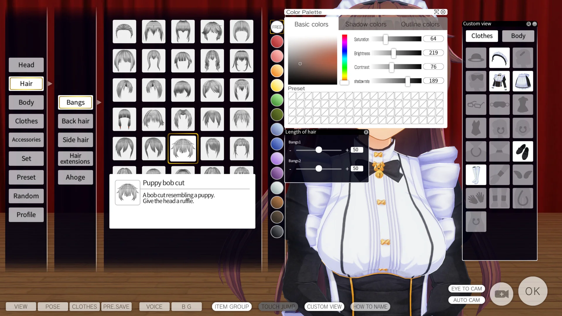 CUSTOM ORDER MAID 3D2 It's a Night Magic screenshot 2