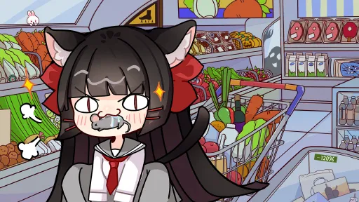混世萌王喵霸霸 Cute Chaos Demon Nyanbaba screenshot 1