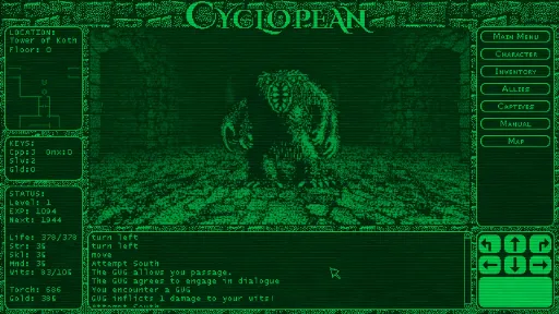Cyclopean: The Great Abyss screenshot 1