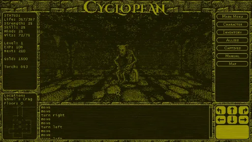 Cyclopean: The Great Abyss screenshot 10