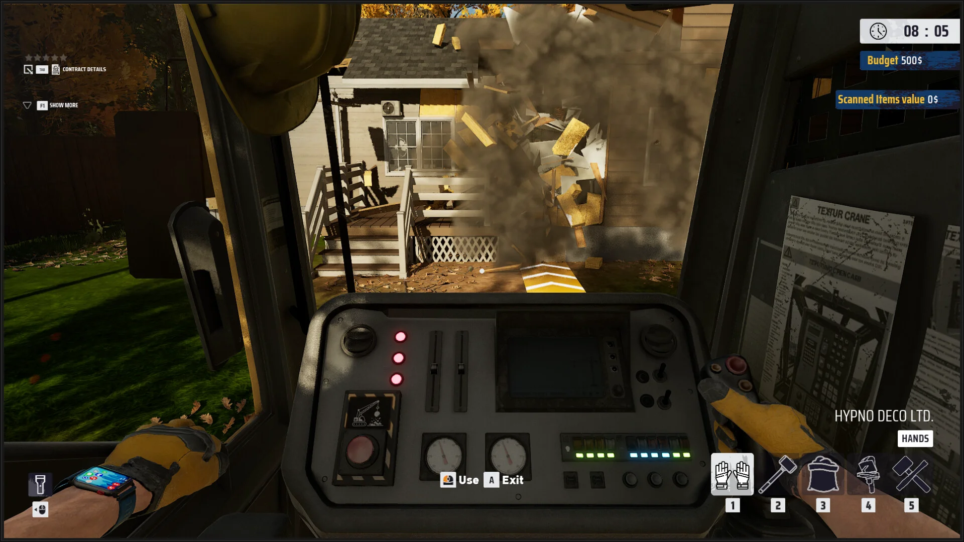 Deconstruction Simulator screenshot 1