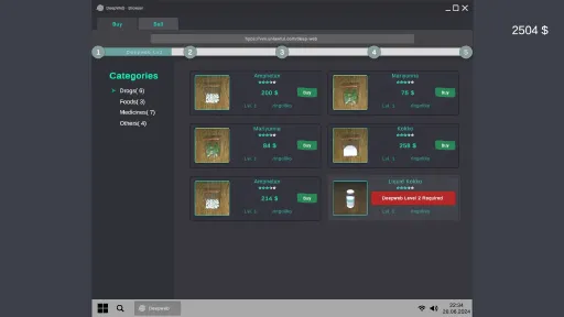 DeepWeb Simulator screenshot 8