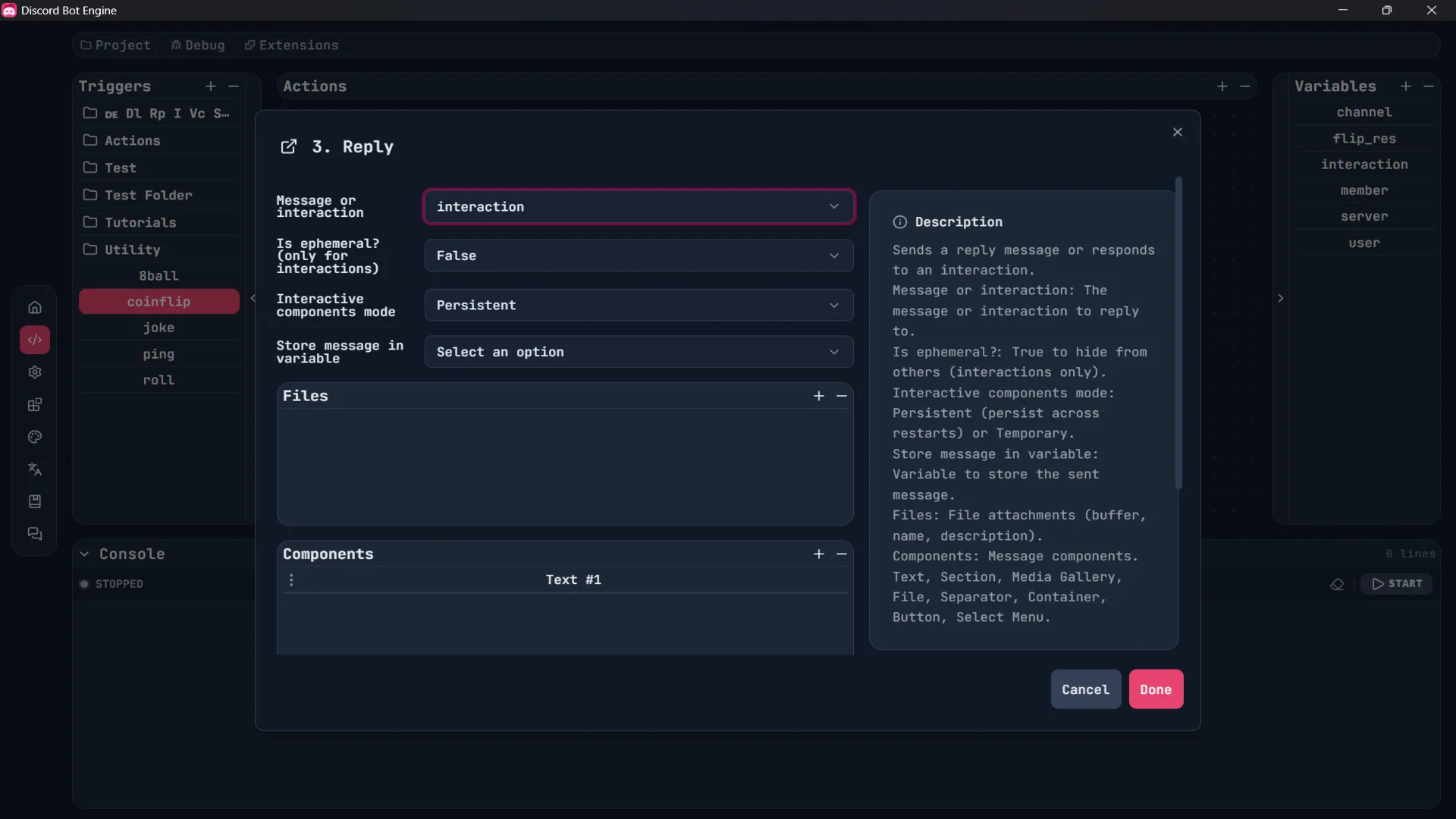 Discord Bot Engine screenshot 9