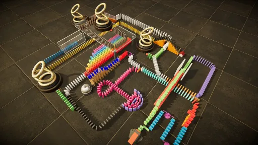 Domino Simulator screenshot 1