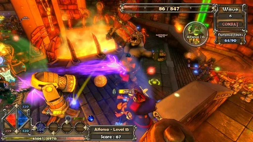 Dungeon Defenders screenshot 2