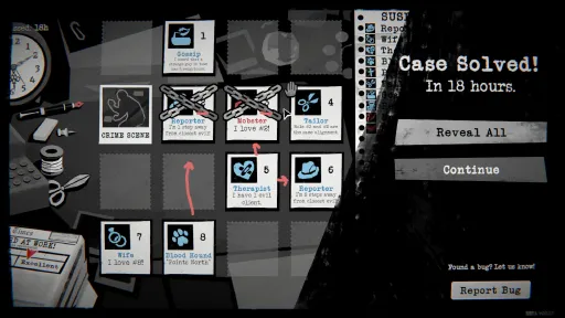 Dupery: A Game of Solo Deduction screenshot 5