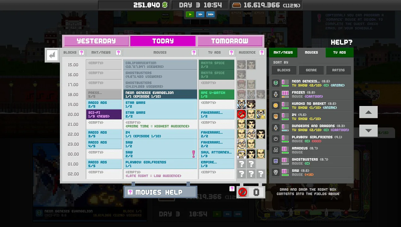 Empire TV Tycoon screenshot 2