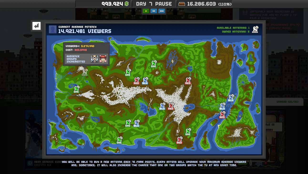 Empire TV Tycoon screenshot 3