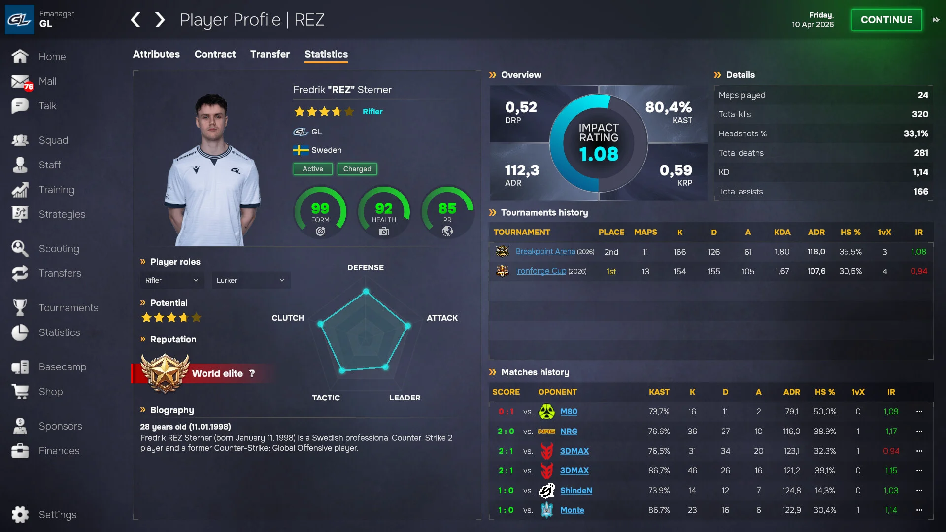 Esports Manager 2026 screenshot 25