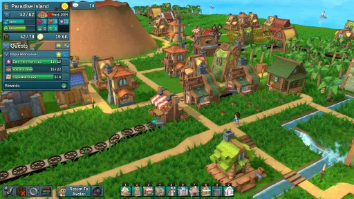 Factory Town 2: Paradise screenshot 1