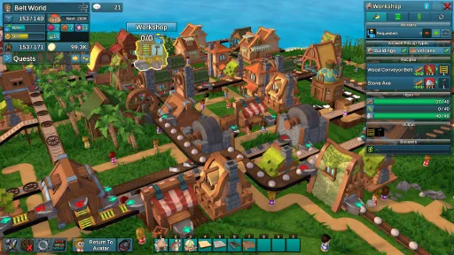 Factory Town 2: Paradise screenshot 4