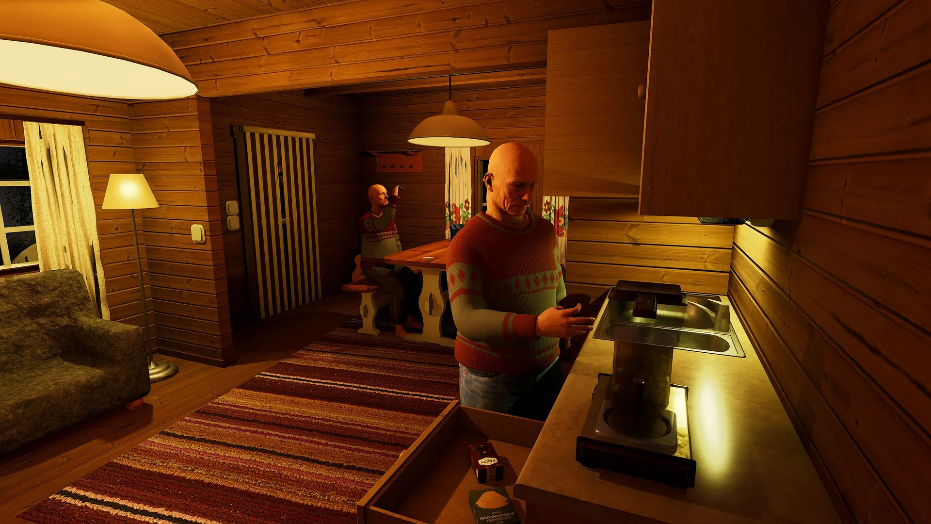 Finnish Cottage Simulator screenshot 1