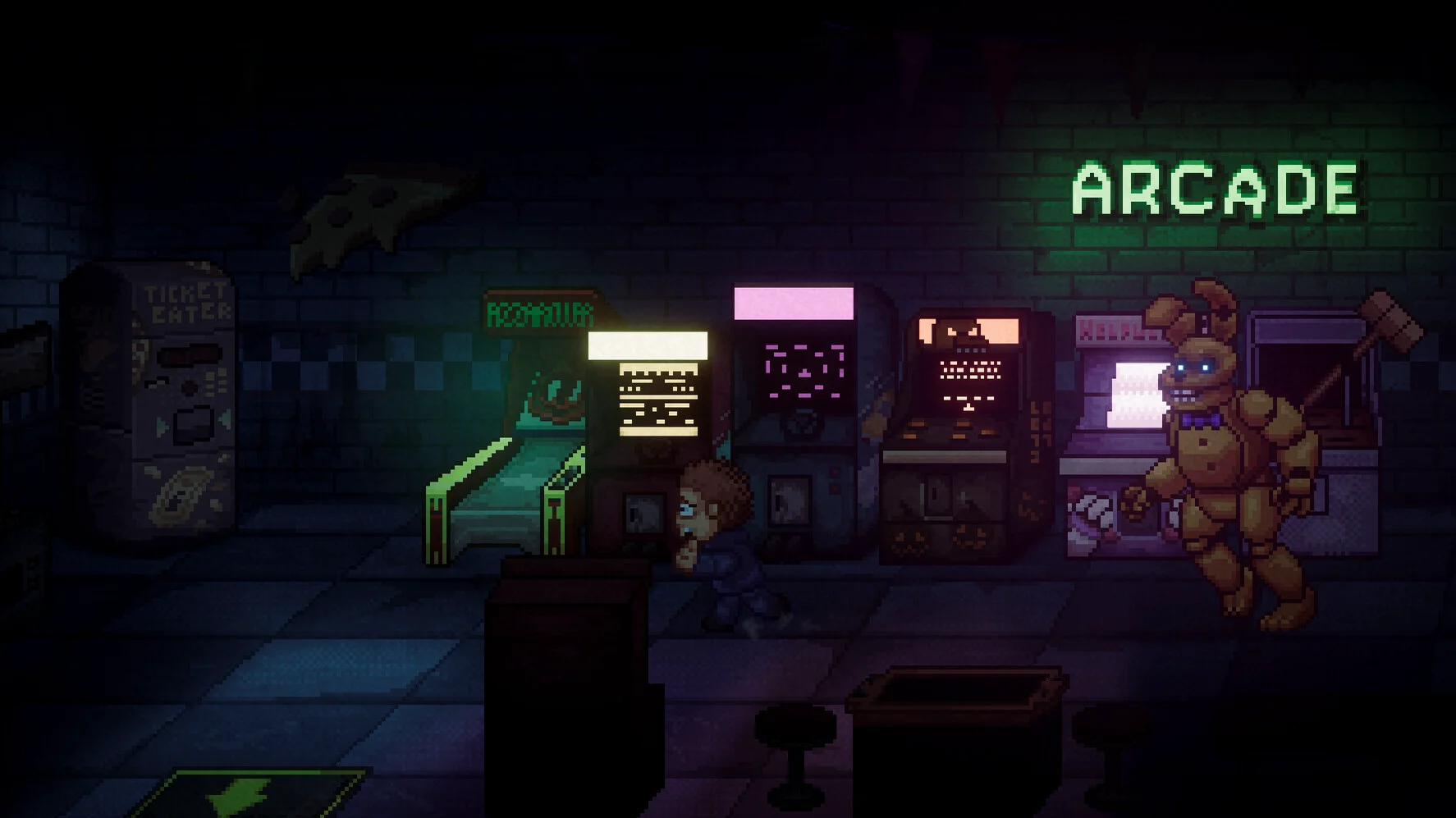 Five Nights at Freddy's: Into the Pit screenshot 1