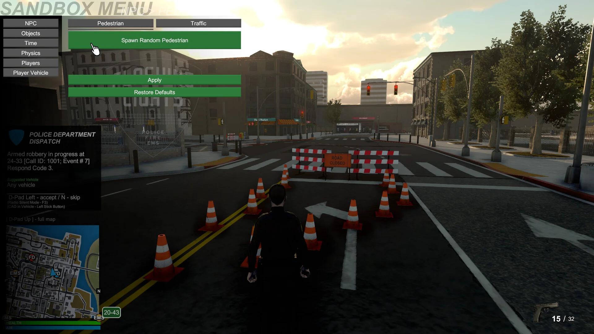Flashing Lights - Police, Firefighting, Emergency Services (EMS) Simulator screenshot 4