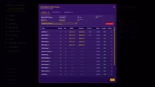 Football Academy Manager screenshot 3