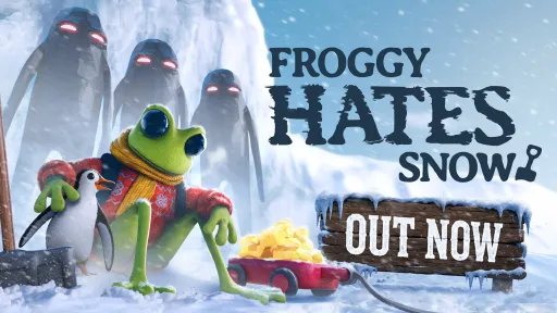 FROGGY HATES SNOW screenshot 14
